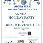 ABOTA MIAMI HOLIDAY PARTY & BOARD INVESTITURE!